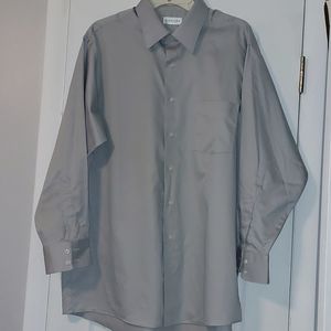 Men's Van Heusen dress shirt Grey